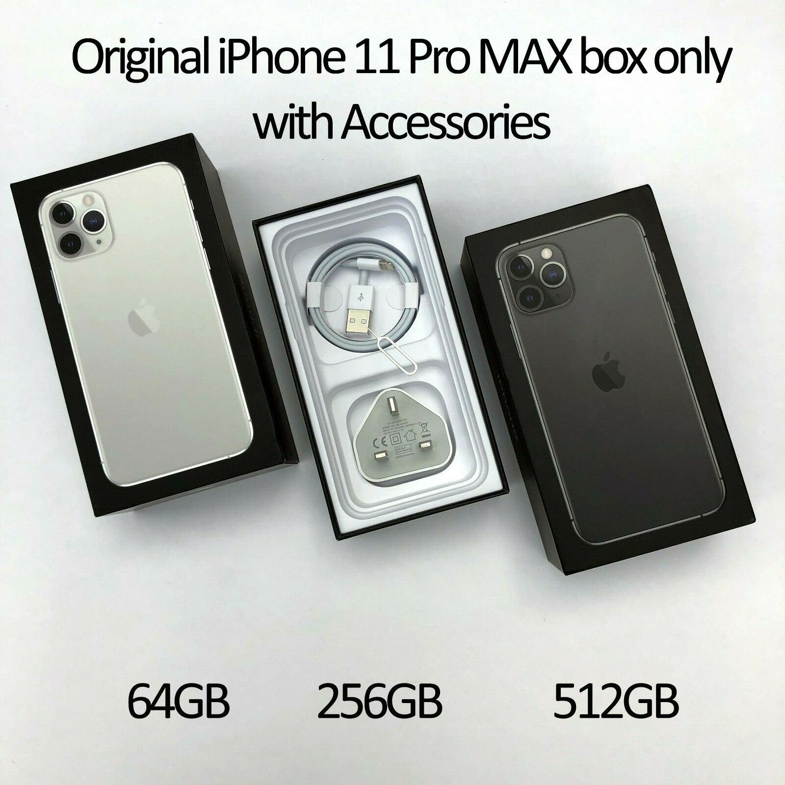 Original iPhone 11 Pro MAX box only with Accessories | eBay