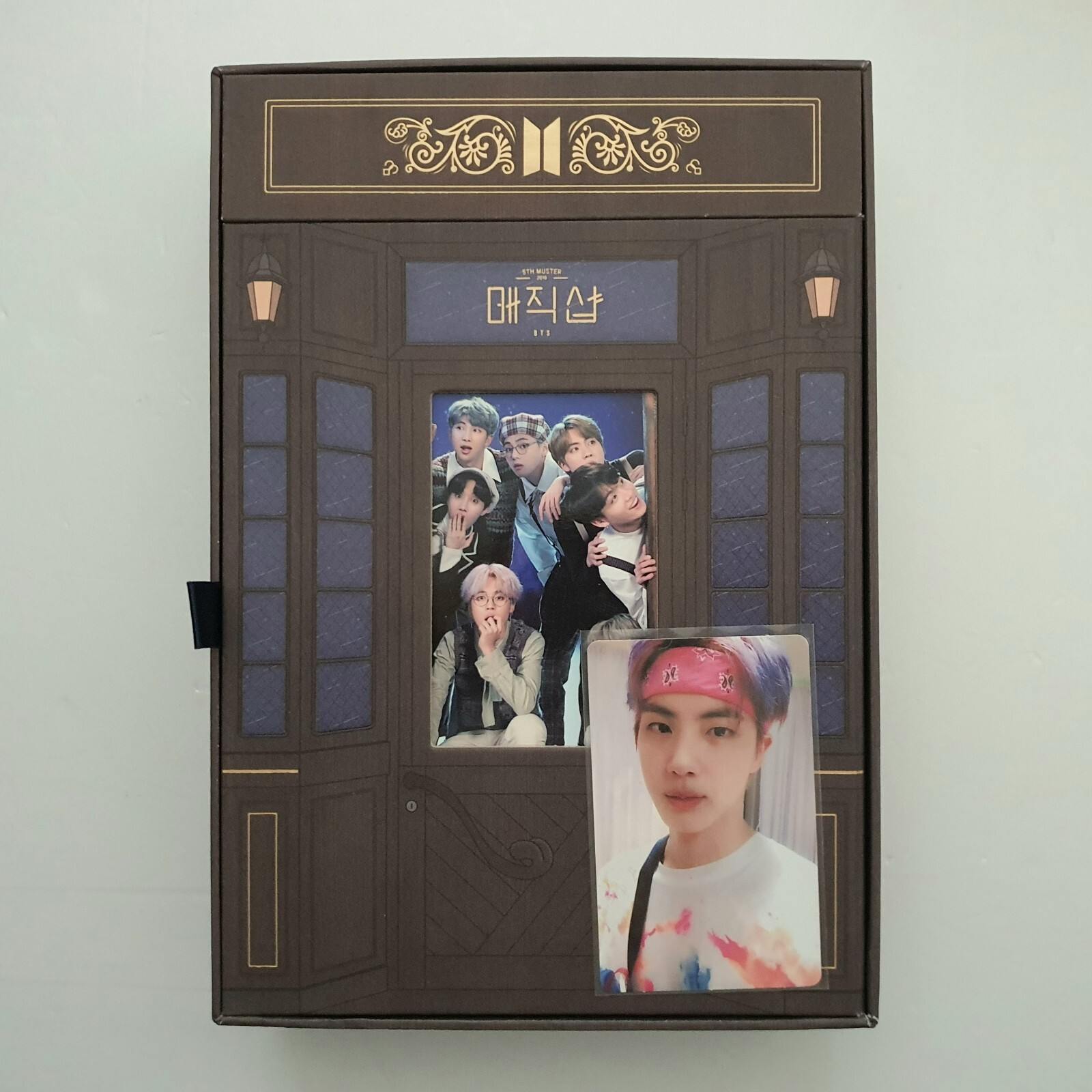 BTS Official 5th Muster Magic Shop DVD Full Set Jin Photocard Free
