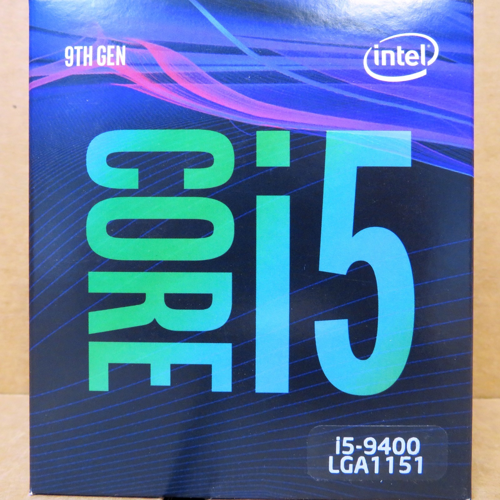 New Intel Core i5 9400 w/9th GEN (14nm) Architecture and 6 cores