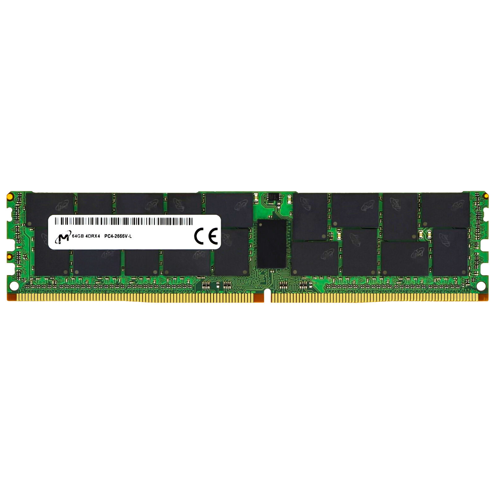 Micron 64GB 2666MHz 4DRx4 PC4-2666V DIMM DDR4-21300 REG ECC RAM