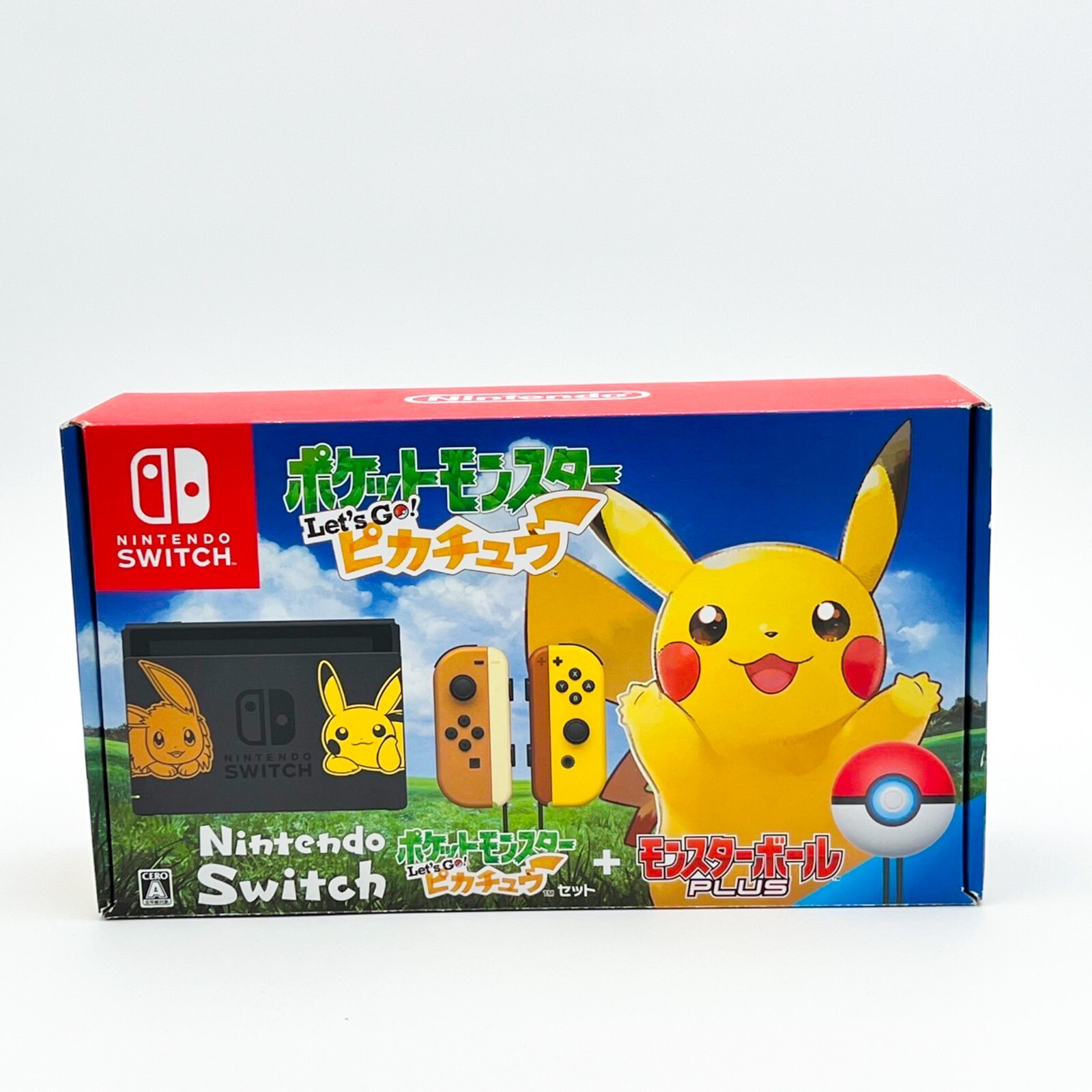 Nintendo Switch Pokemon Let's Go Pikachu Limited Edition Good
