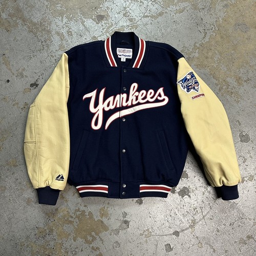 Vintage 2000 Majestic New York Yankees MLB World Series Varsity