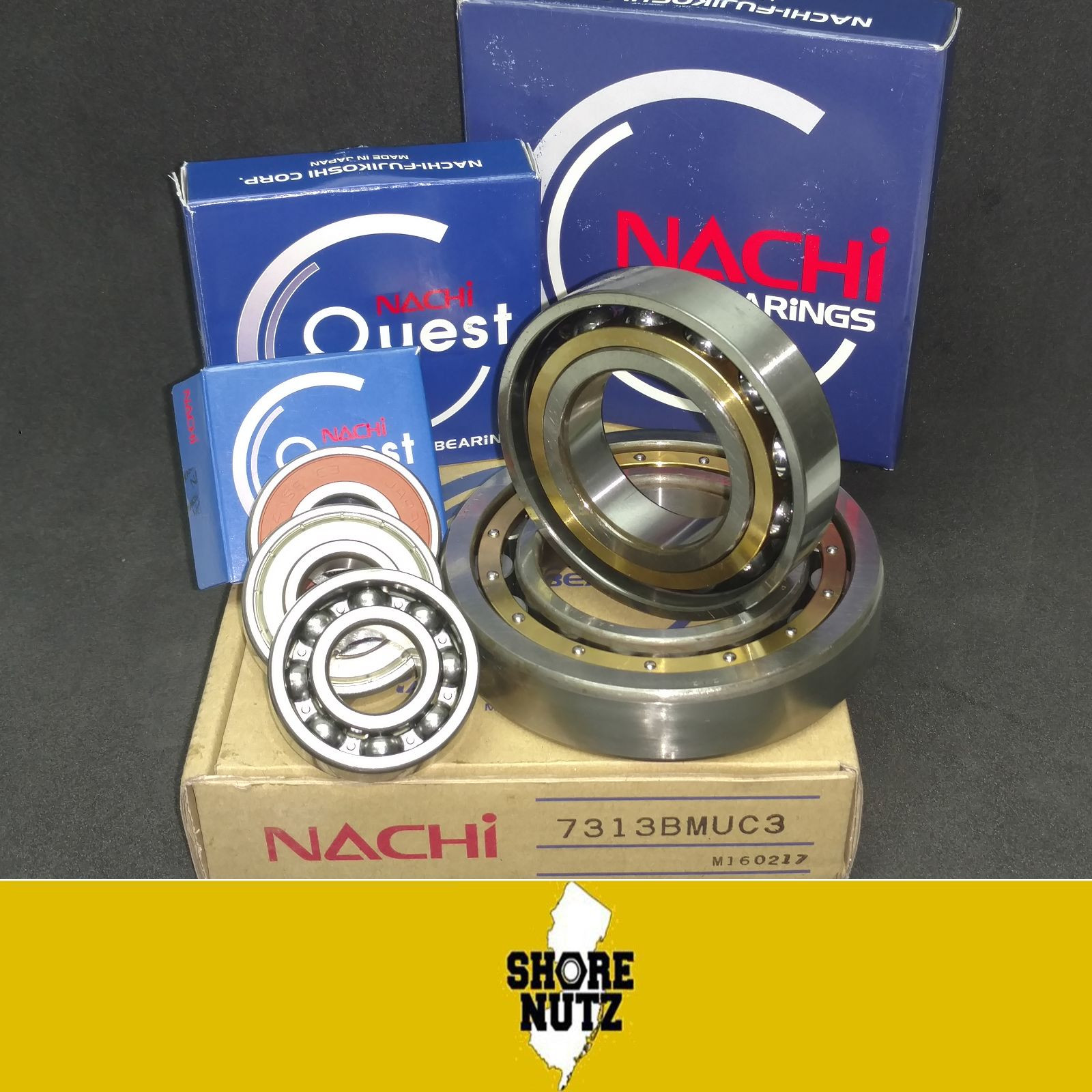 6206 ZZ C3 Nachi Bearing 30X62X16mm 6206 ZZE DOUBLE SHIELD | eBay