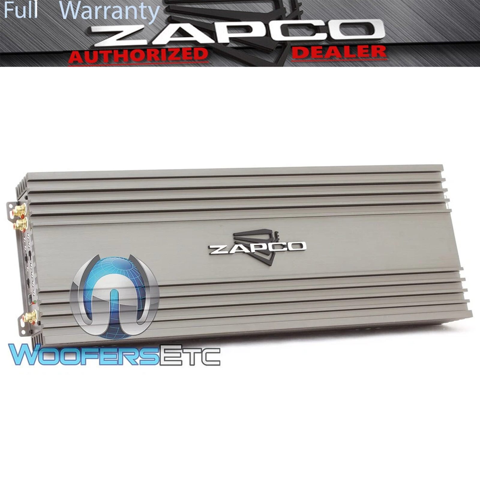 ZAPCO Z-150.6-II 6-CHANNEL CLASS AB 1650W RMS COMPONENT SPEAKERS