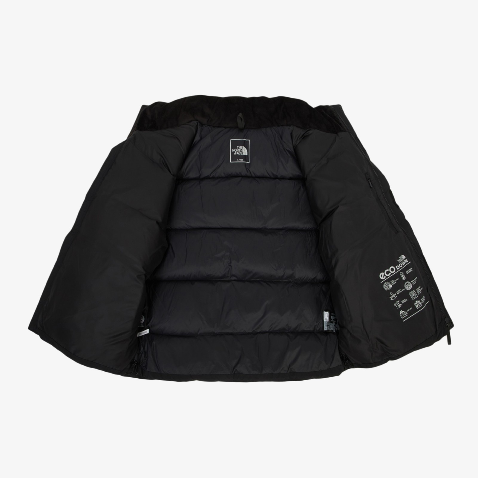 NEW THE NORTH FACE MENS LOFTY DUCK DOWN JACKET NJ1DR55A BLACK