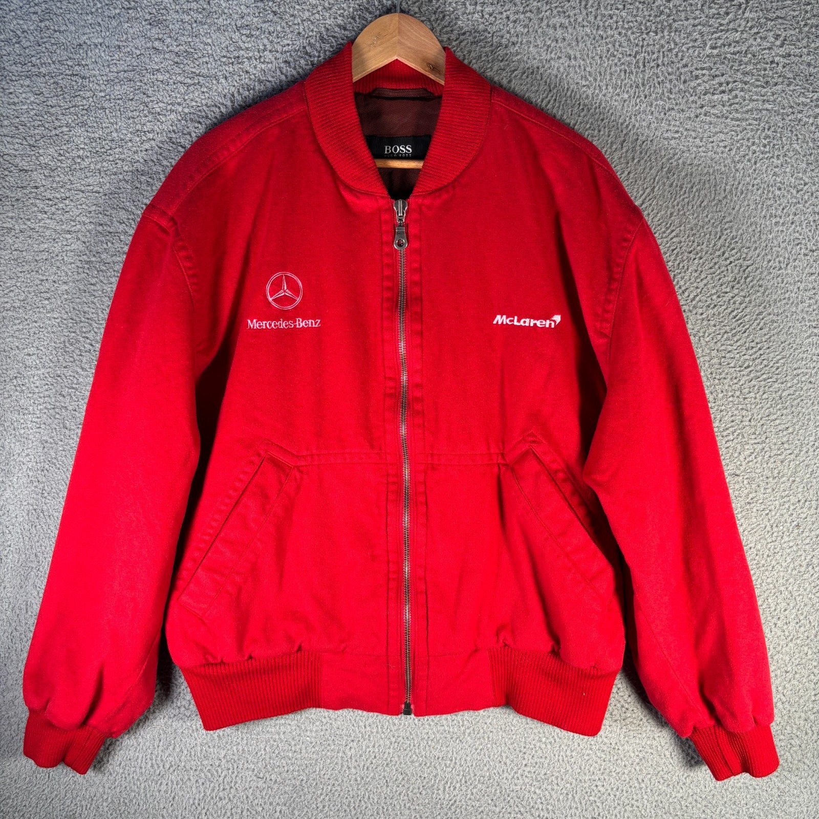 Hugo Boss Mercedes Benz McLaren Jacket F1 Men's 52 L Cashmere