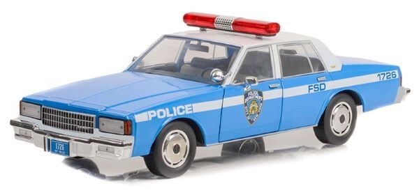 1990 CHEVROLET CAPRICE NYPD NEW YORK POLICE DEPARTMENT 1:18 BY