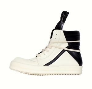 RICK OWENS Kiss Platform Heeled Leather Boot (41 EU; 8 US Men's