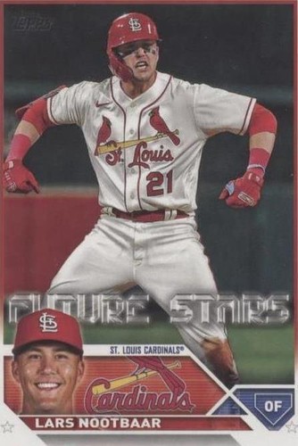 Lars Nootbaar Future Stars 2023 Topps Series 2 Card #455 St. Louis