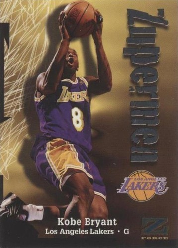 1997-1998 Kobe Bryant Skybox Z-Force Slam Cam Rare Acetate Insert