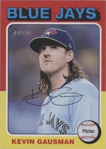 2024 TOPPS GOLD KEVIN GAUSMAN 859/2024 TORONTO BLUE JAYS #216 | eBay