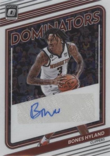 NBA DONRUSS Bones Hyland RC サインカード NBA DONRUSS Bones Hyland