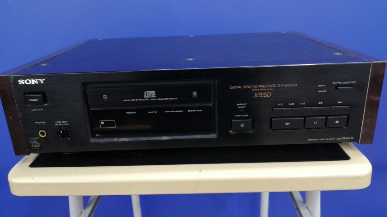 SONY CDP-X7ESD CD player | eBay