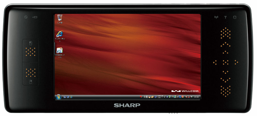 6月中旬発売予定、「Ultra Mobile WILLCOM D4（ディーフォー）」の高