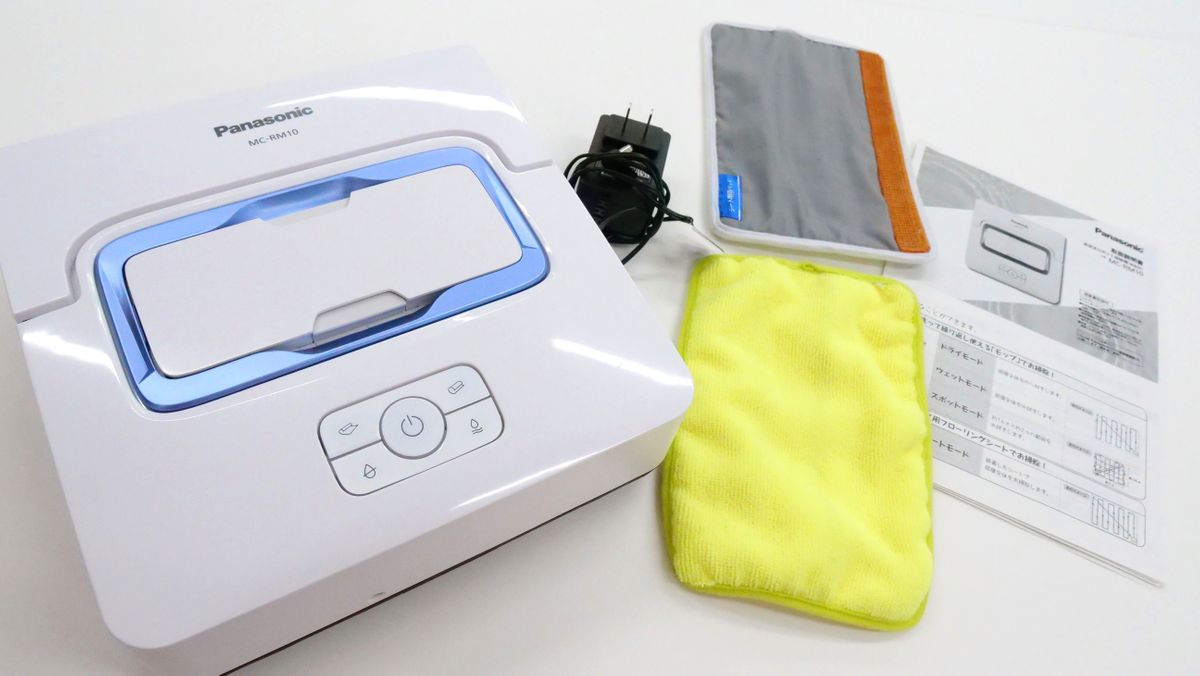 市販の掃除シートを装着可能な全自動床拭きロボット掃除機「ローラン