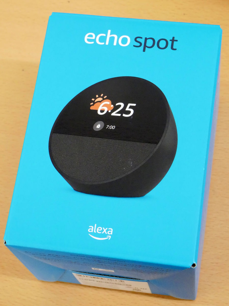 タッチ操作と音声操作に対応したAmazonのスマートデバイス「Echo Spot