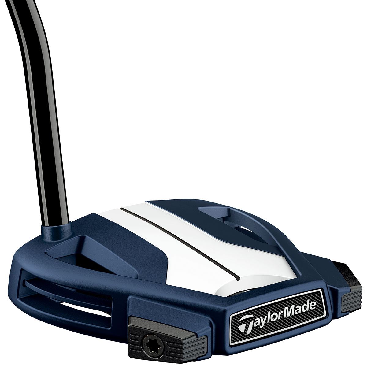 テーラーメイド スパイダー X ブルーホワイト シングルベンド パターの