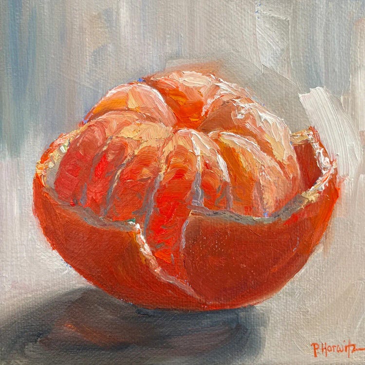 Hermes Orange Canvas Wall Art by So Loretta | iCanvas