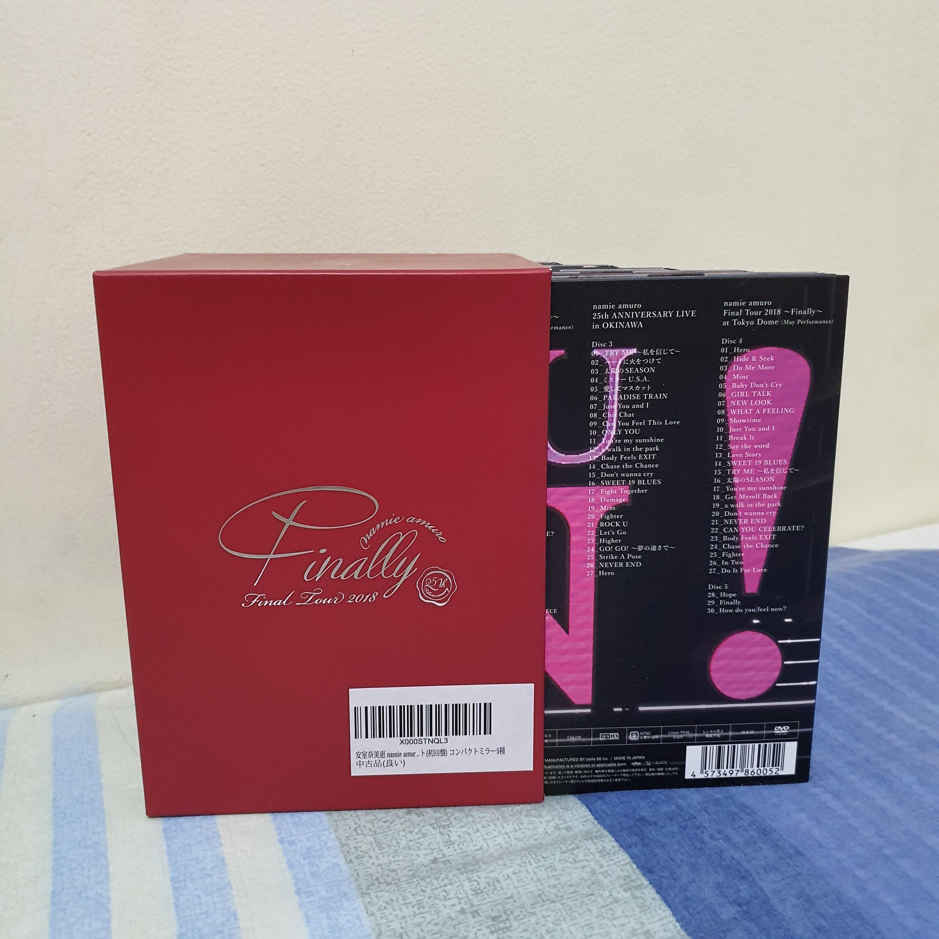 Namie Amuro Final Tour 2018 ~Finally~ DVD Box Set Review