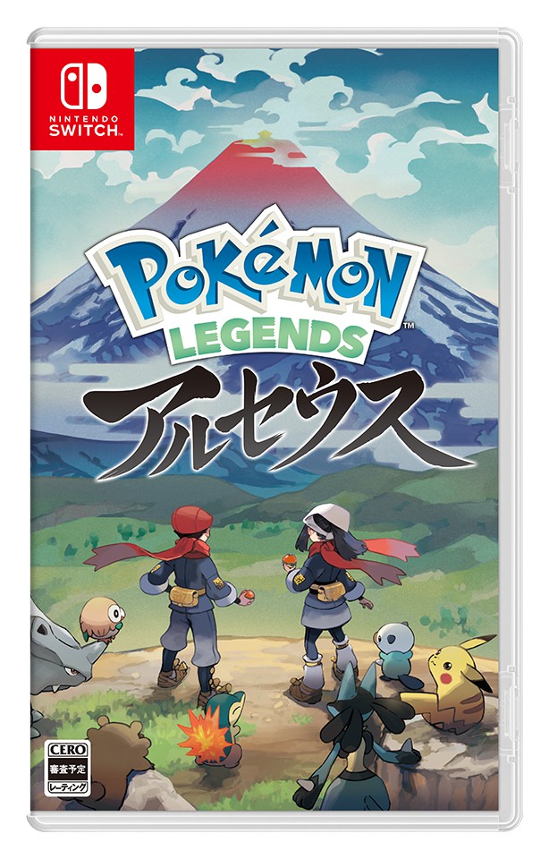 Switch『ポケモン レジェンズ アルセウス』発売日が2022年1月28日に