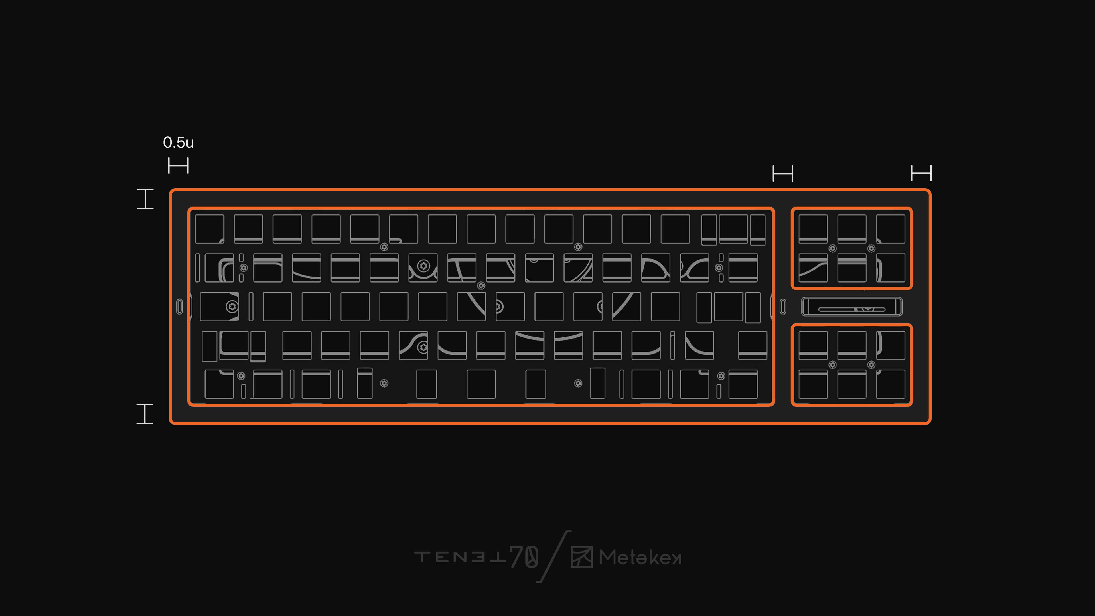 IC] TENET 70% Keyboard Kit with OLED Screen | GB coming up on 06/20