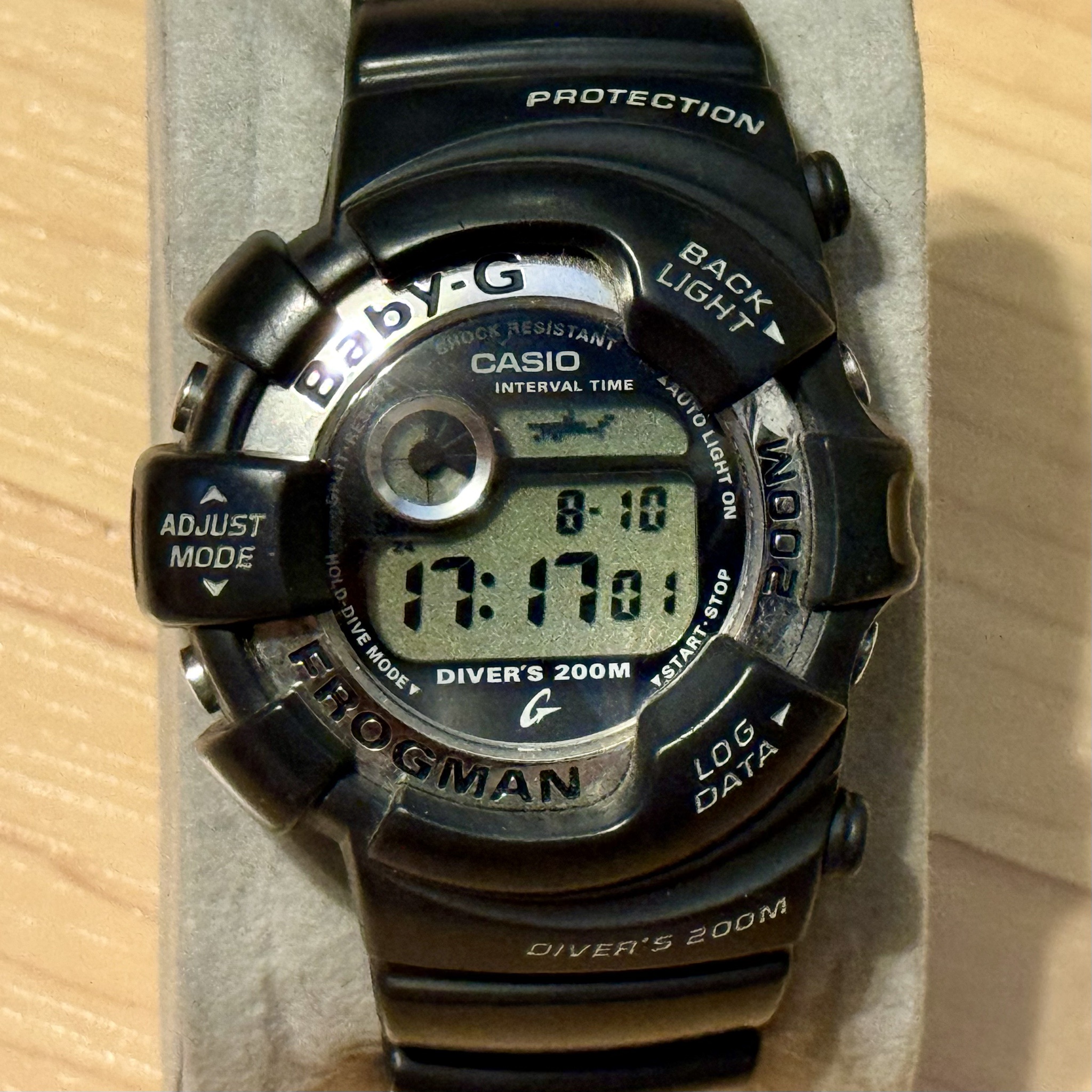 WTS] Casio G-Shock Baby-G Frogman BGW-100-1 Vintage Black Digital