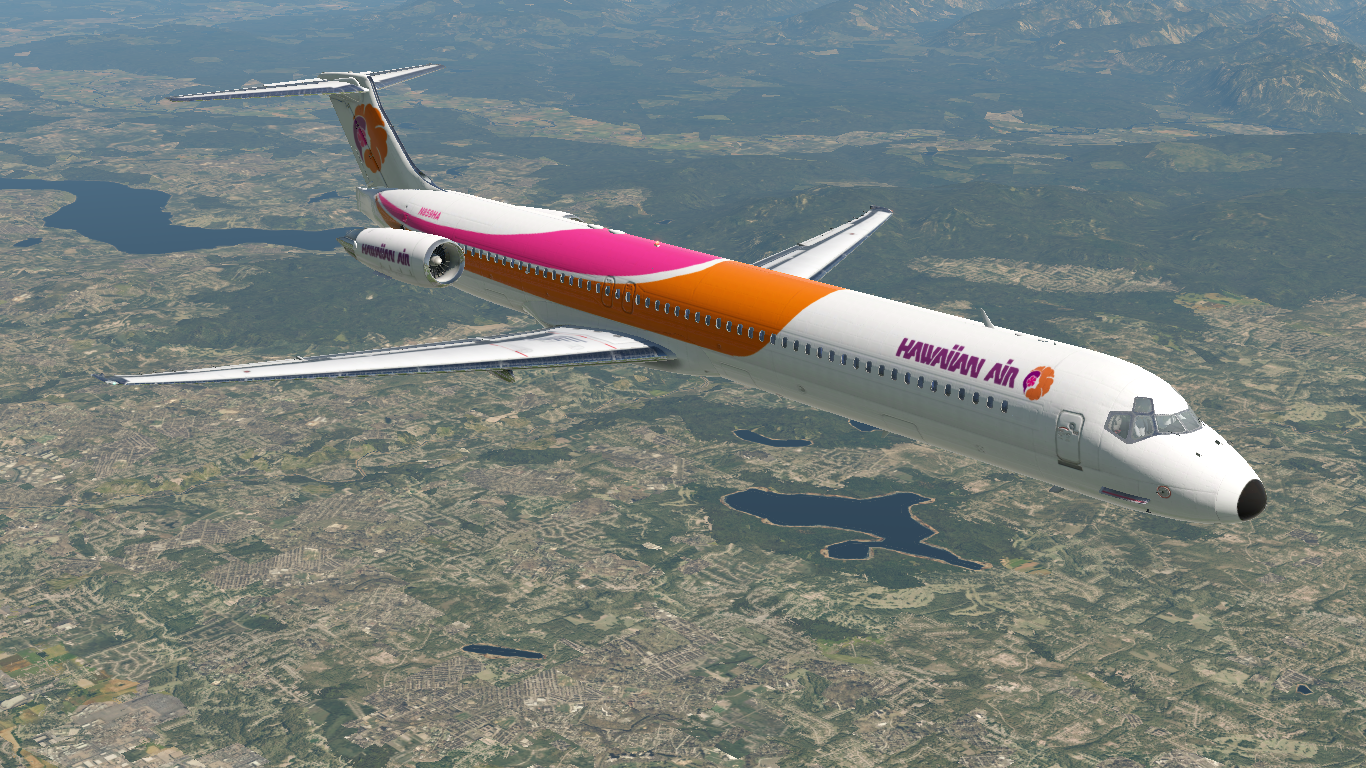 Hawaiian Air XP11 Default Super 80 - Aircraft Skins - Liveries - X
