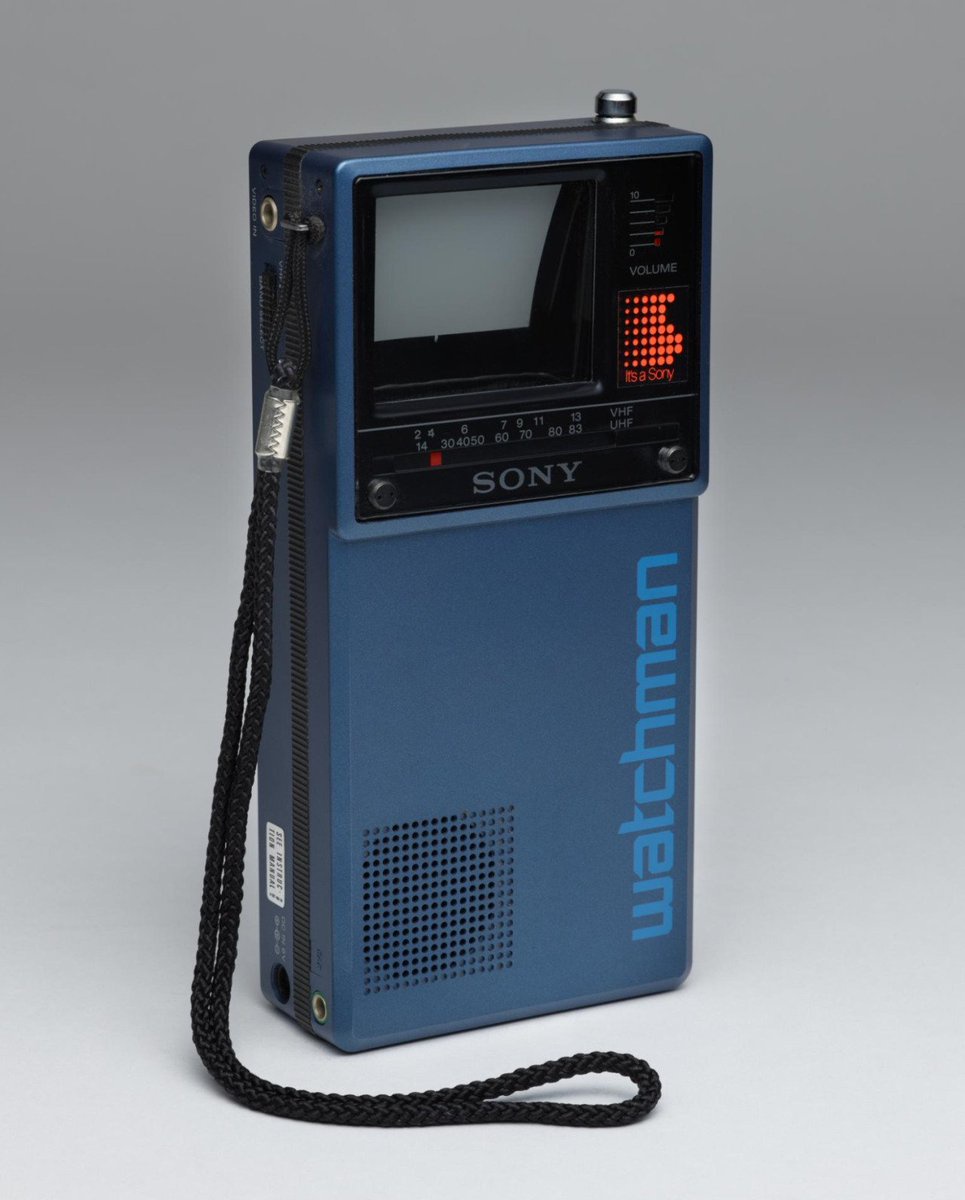 Sony Watchman FD-20A pocket television - Imgur