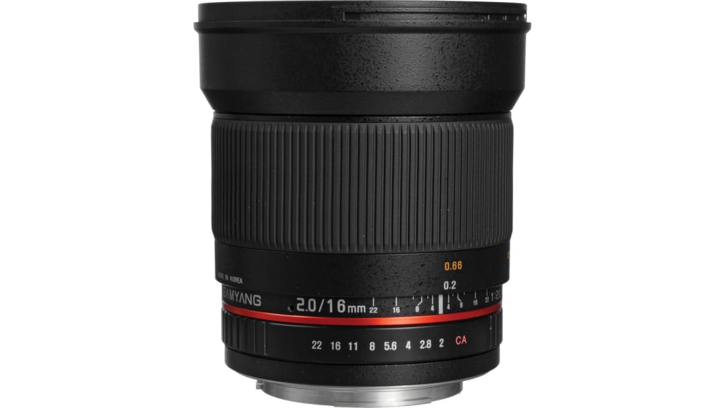 Samyang 16mm F2.0 ED AS UMC CS Review | PCMag