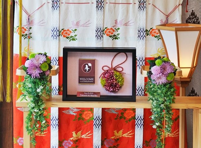 和婚におすすめ！和風ウェルカムボードのデザインまとめ