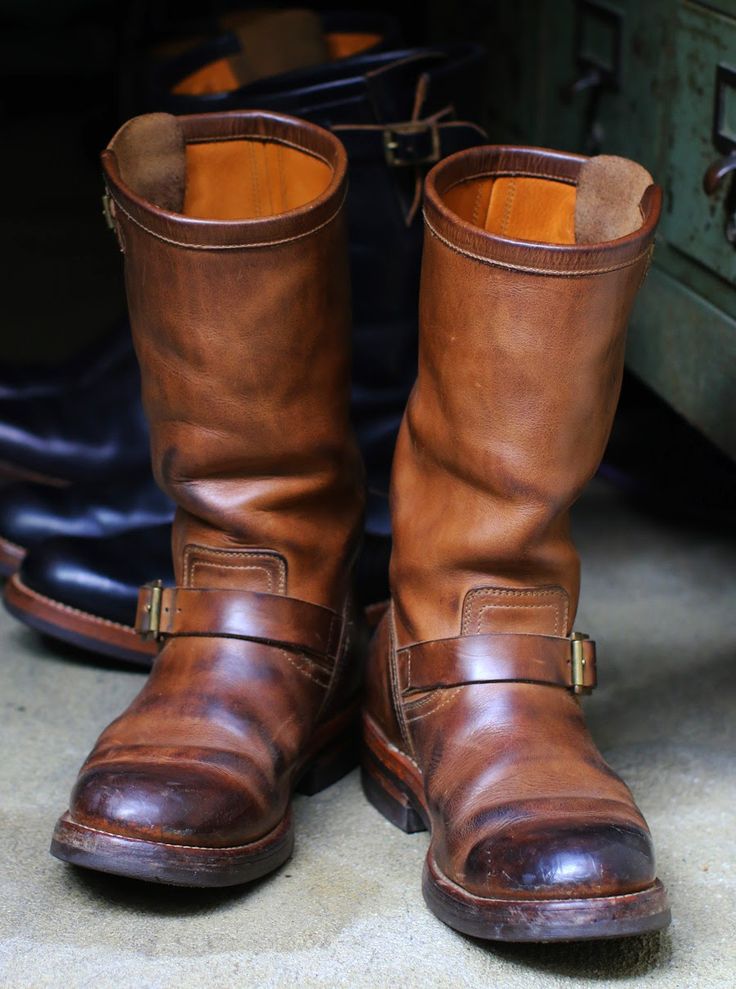 MOTOR 1st エンジニアブーツ エイジング