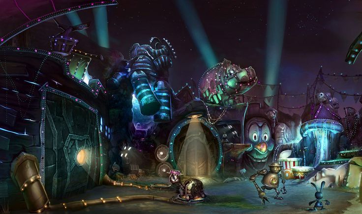 epic mickey concept art - Google Search