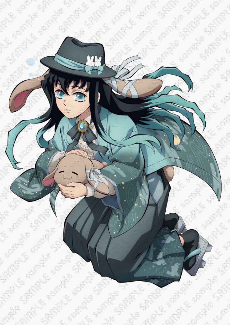 アニメ「鬼滅の刃」時透無一郎 AGF2023 卯年 描き下ろしイラスト