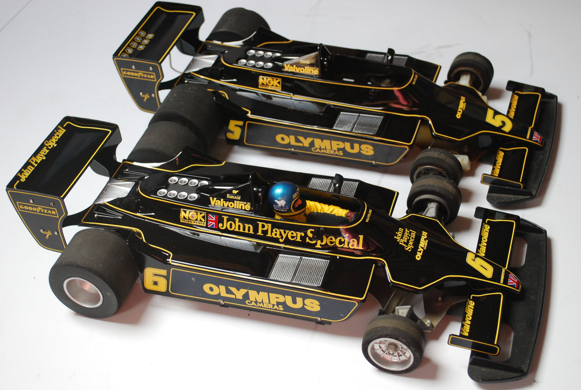 タミヤラジコンカー 1/10 マルティーニロータス79(当時物) タミヤ