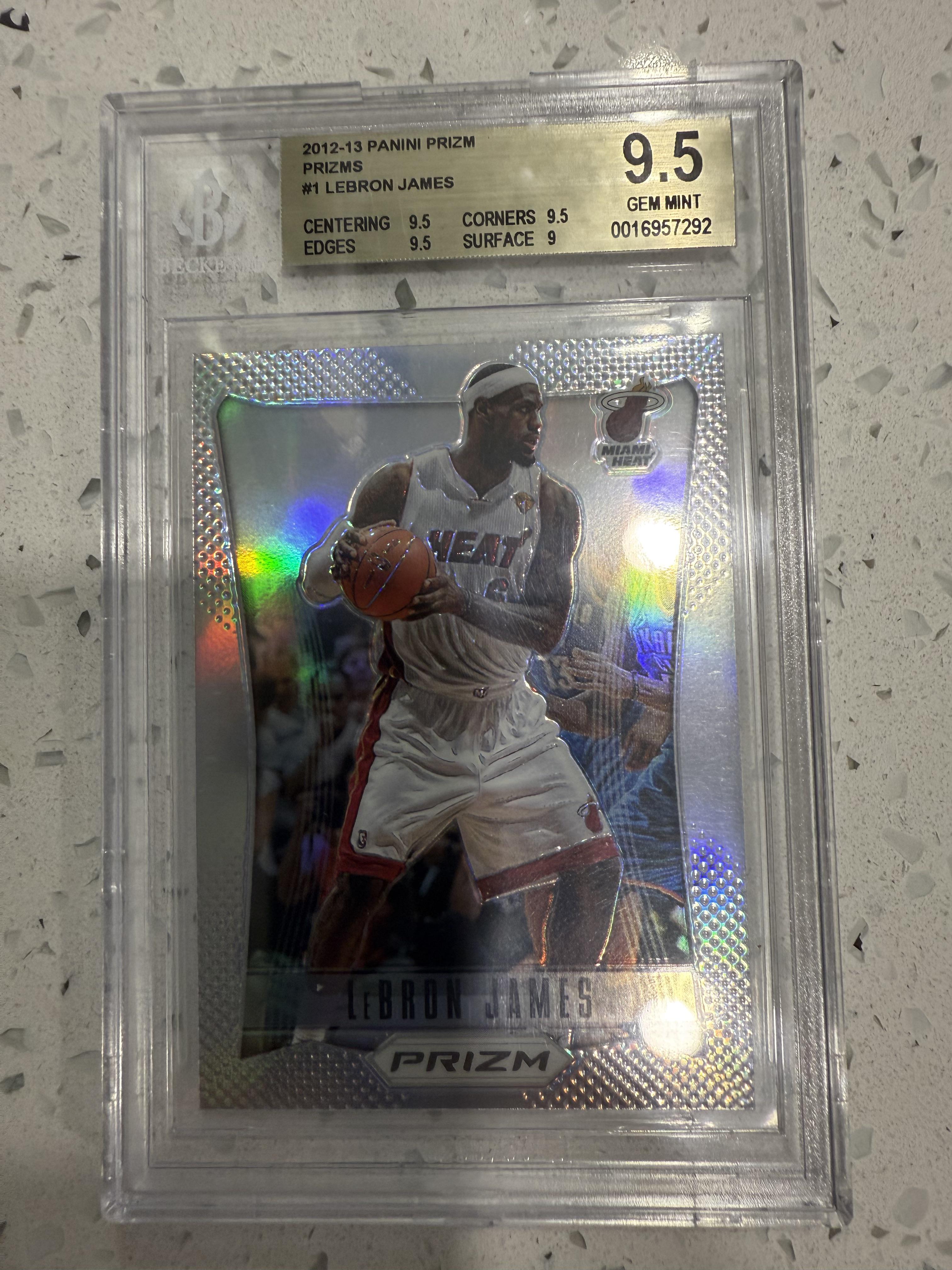 LeBron James 2012-13 Prizm silver🔥 : r/basketballcards