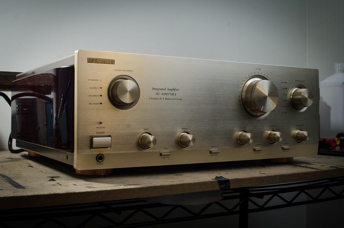 サンスイ AU-α907NRA - サンスイ最後の世代のプリメインアンプ : r