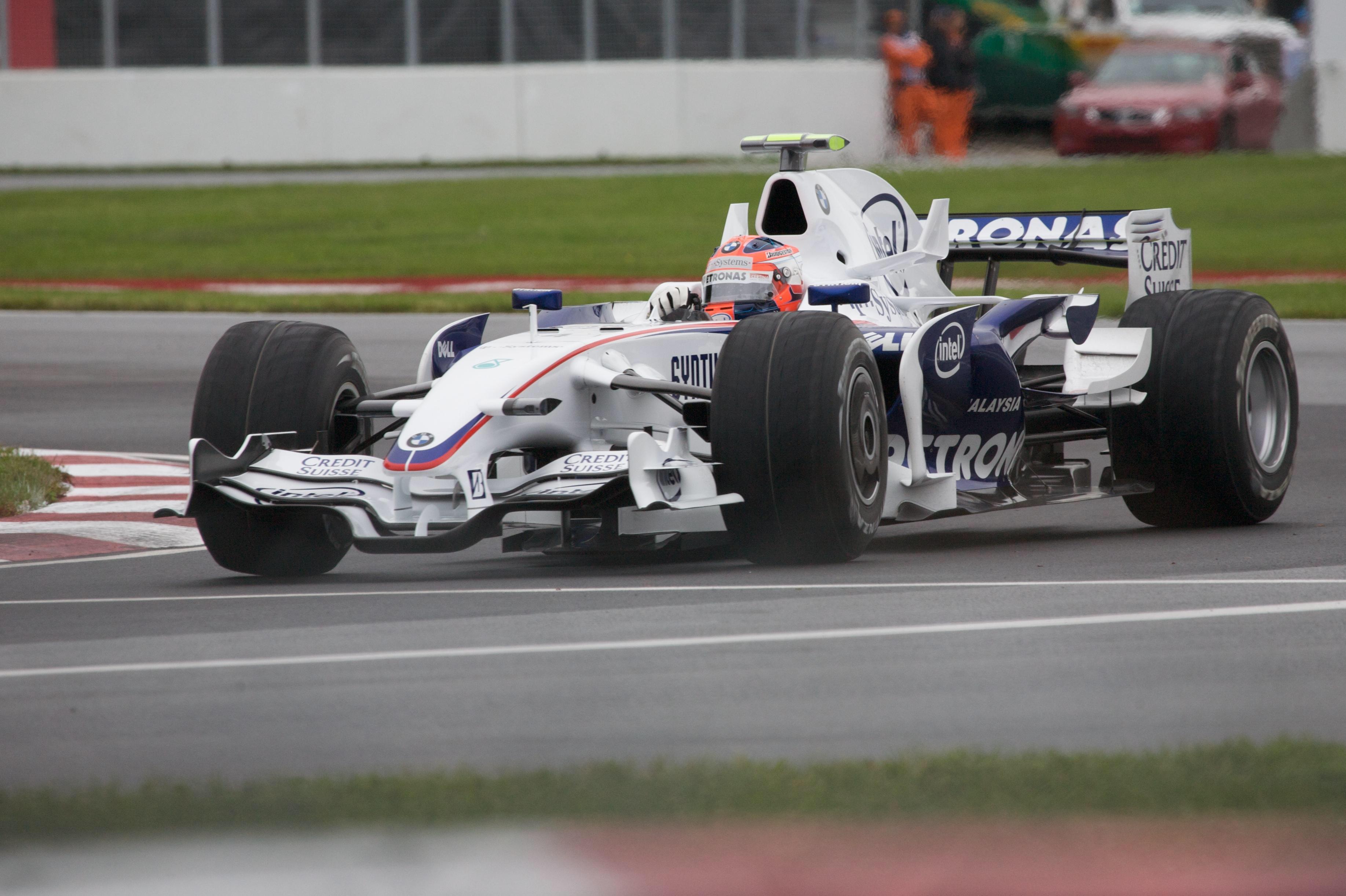 Robert Kubica's 2008 BMW Sauber F1.08 at the Canadian GP : r/formula1