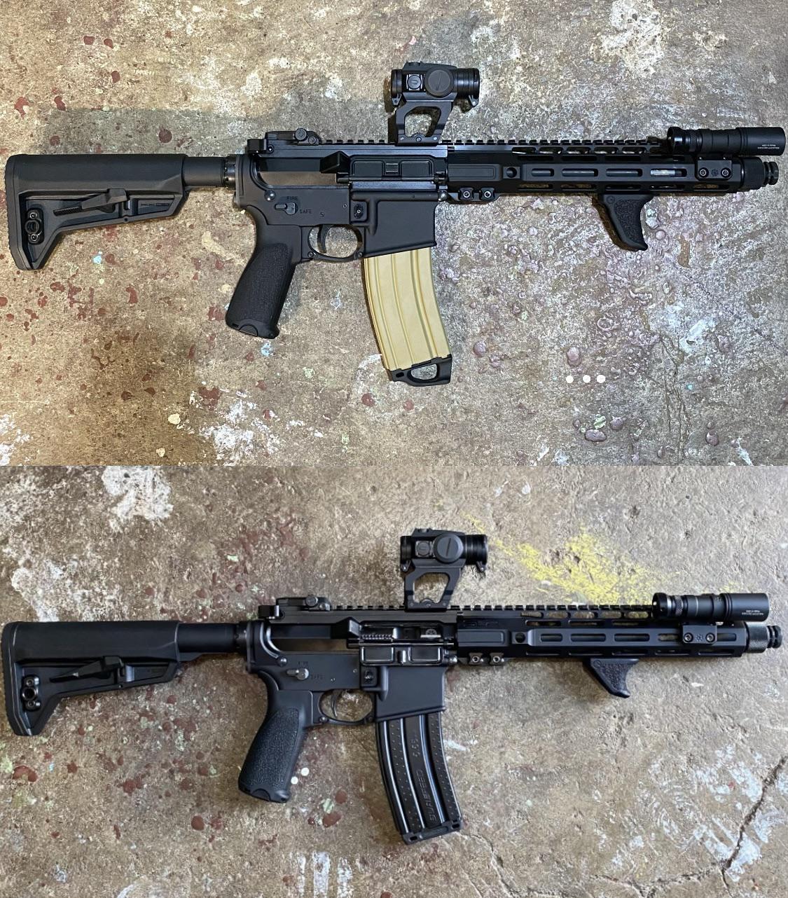 Side by side comparison of the original Emissary Development