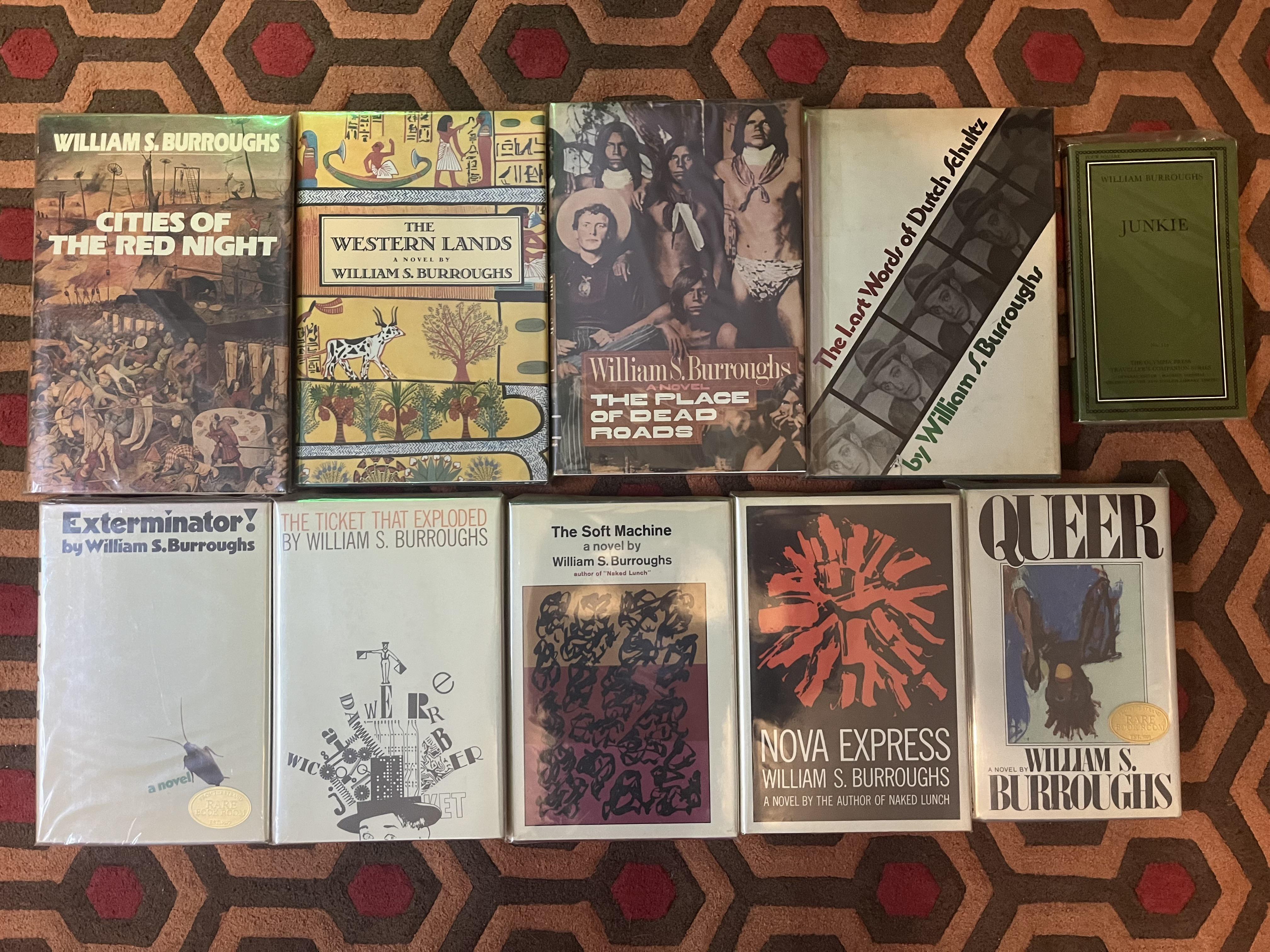 ウィリアム・S・バロウズ コレクション : r/BookCollecting
