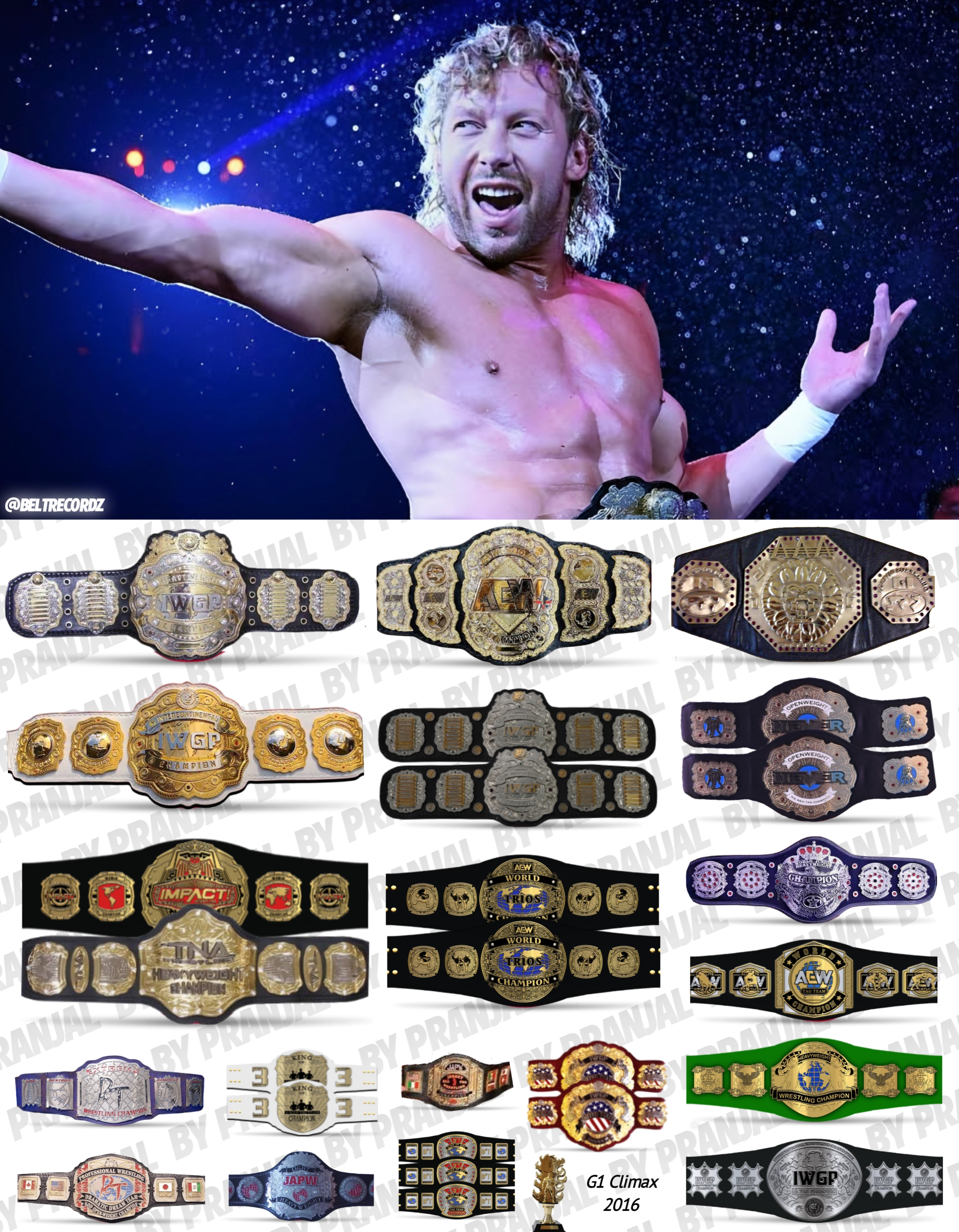 ケニー・オメガのチャンピオンシップ記録.. : r/njpw