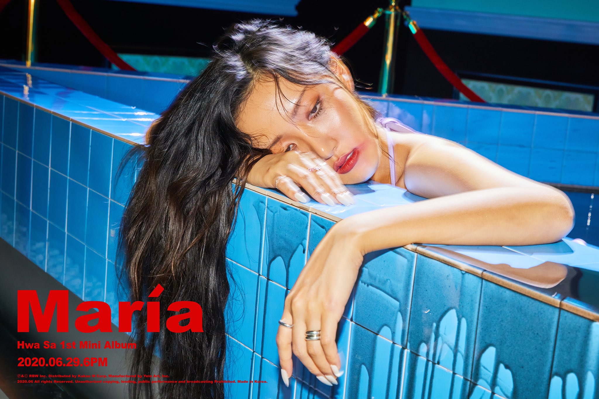 MAMAMOO Hwasa - 1st Mini Album : María (Teaser Image #1) : r/kpop