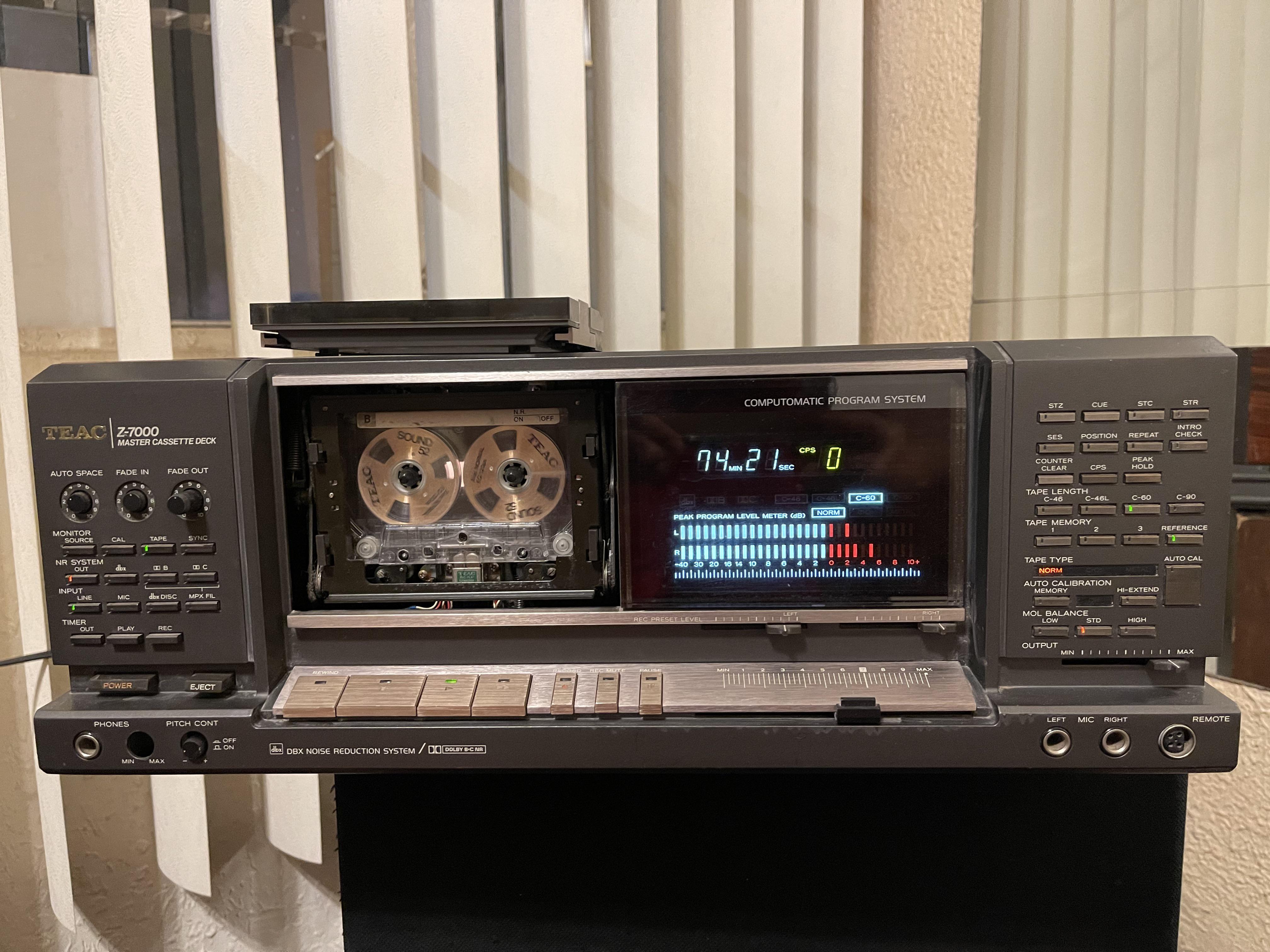 TEAC Z-7000, does any one knows the value of this cassette deck
