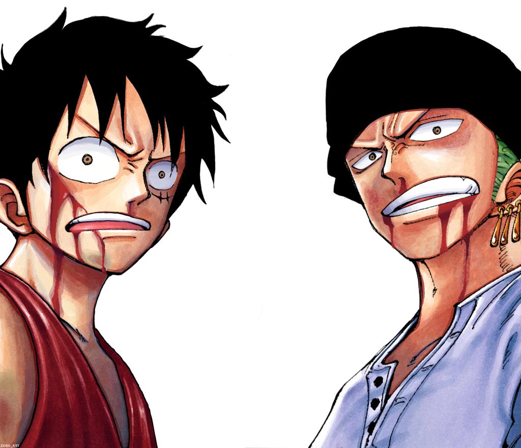 Colored Luffy & Zoro from chapter 112 : r/OnePiece