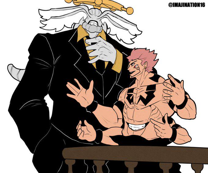 宿儺と彼のすごい弁護士、神将魔虚羅 | @imajination16作 : r/Jujutsufolk