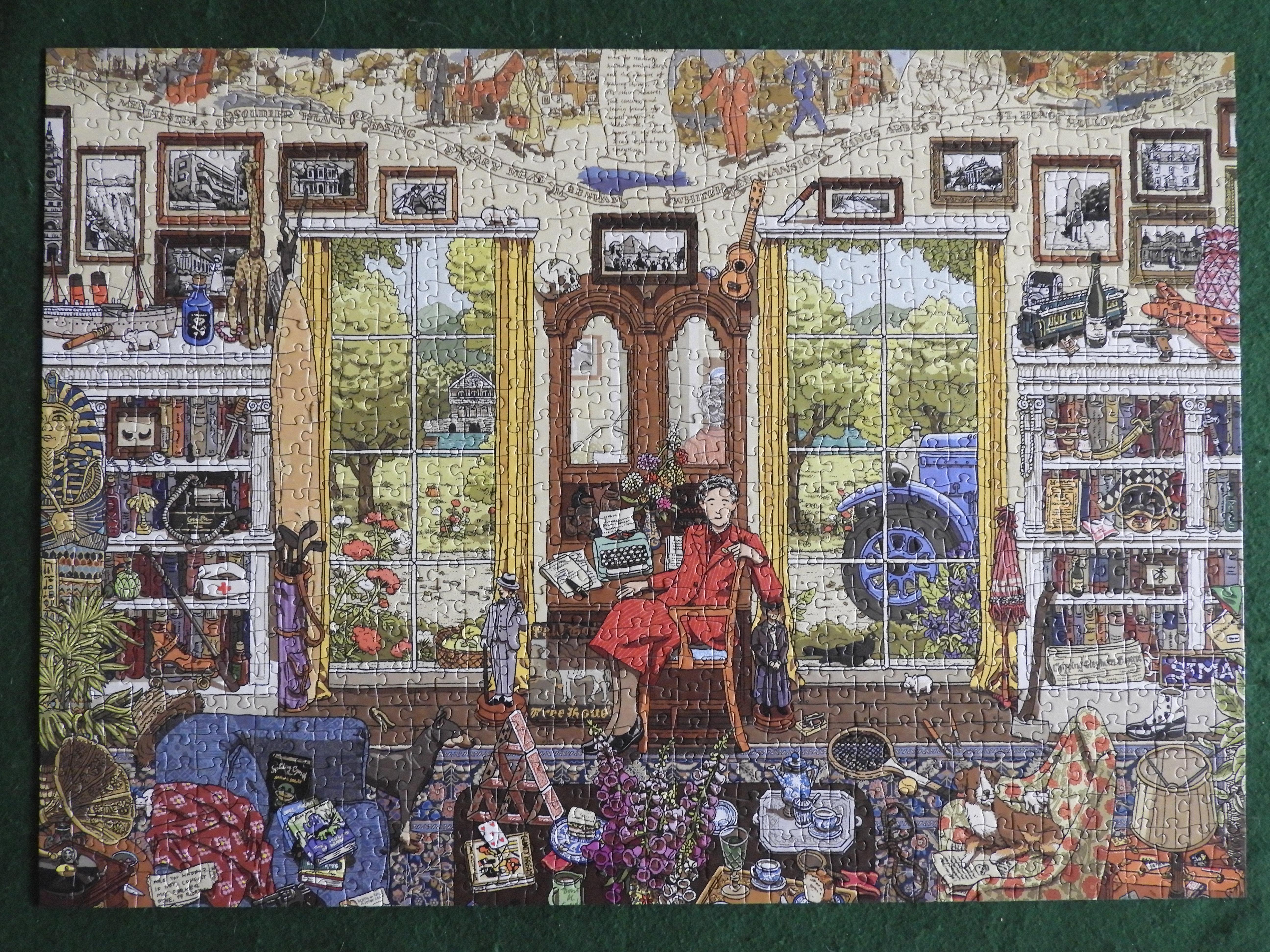 アガサ・クリスティの世界：90個のヒントを見つけるジグソーパズル