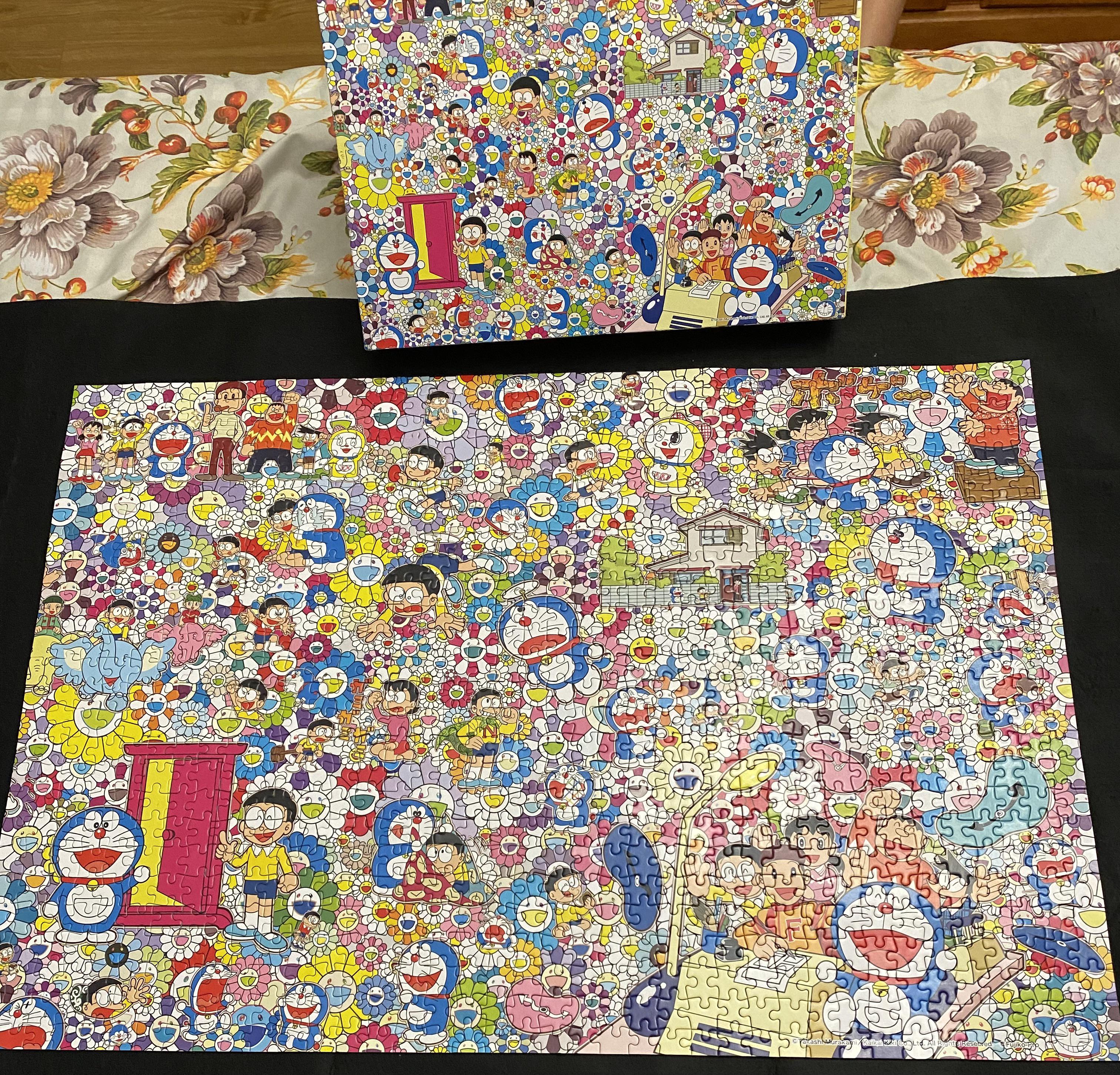 Takashi Murakami x Doraemon 1000pcs : r/Jigsawpuzzles