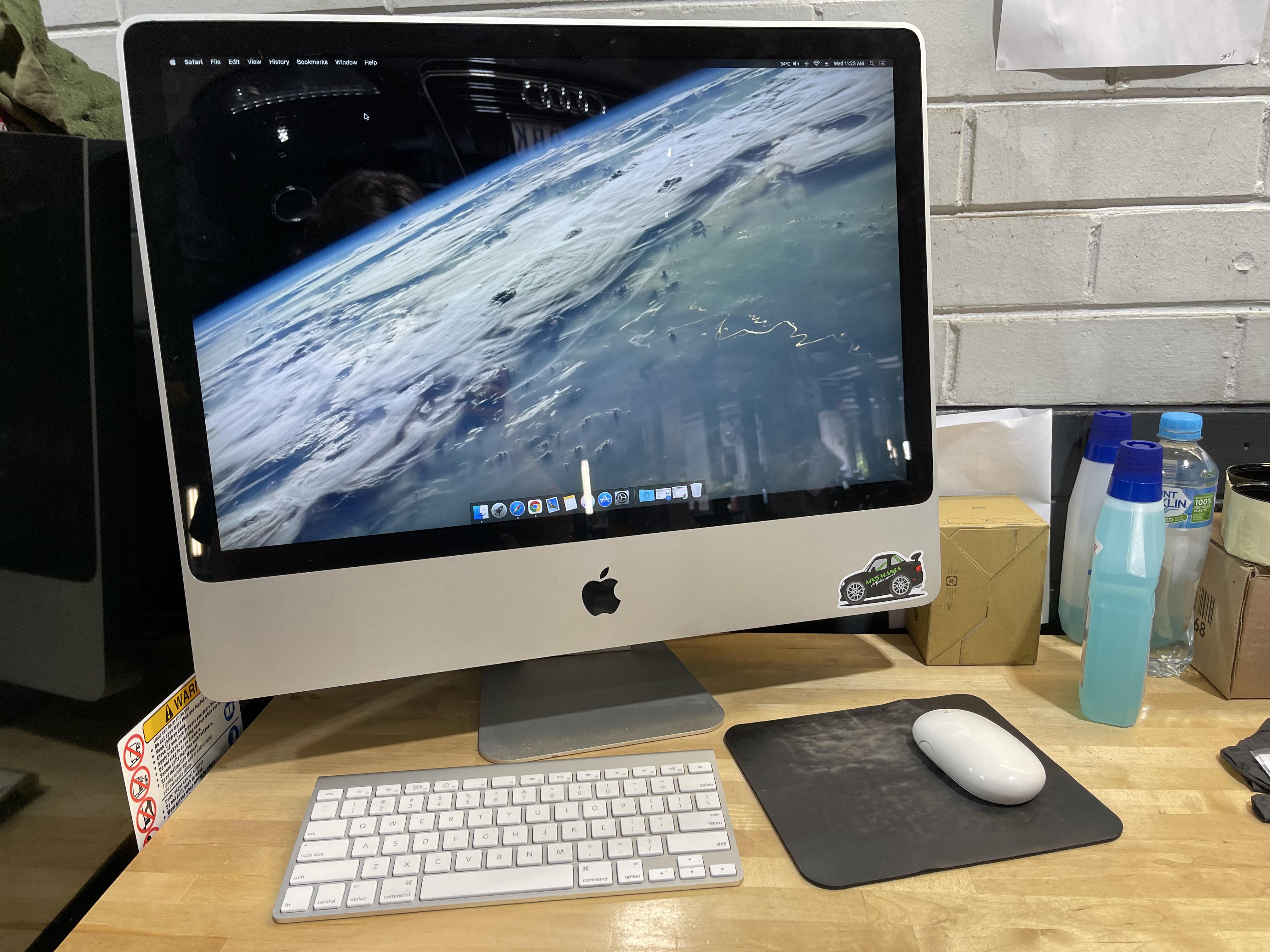 My 2009 24” iMac still going strong as my work computer. I just