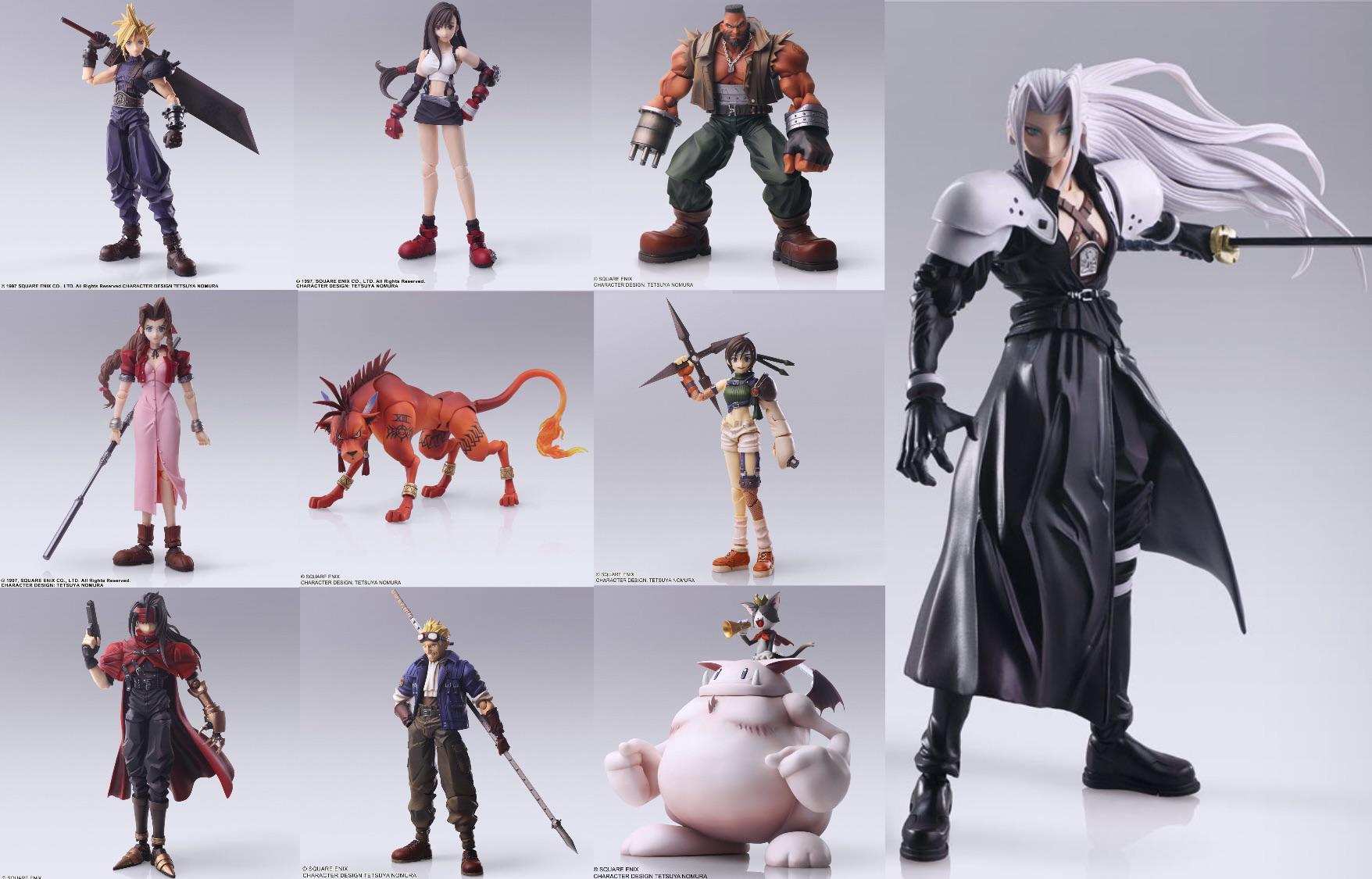 スクエニのバカどもがやってくれるんだよ、Bring ArtsでFF7のメイン