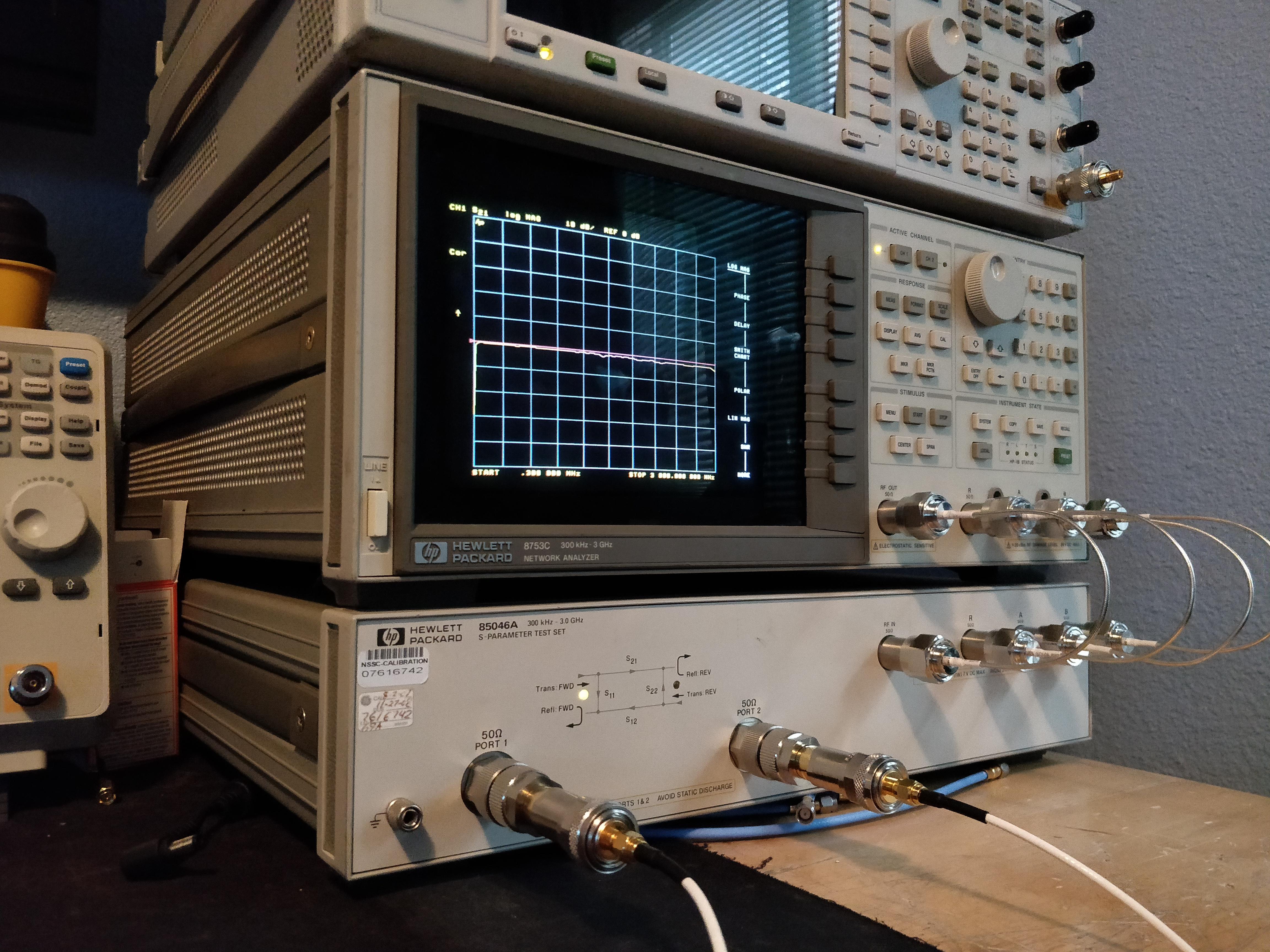 Picked up this HP 8753c VNA over the holidays. : r/electronics