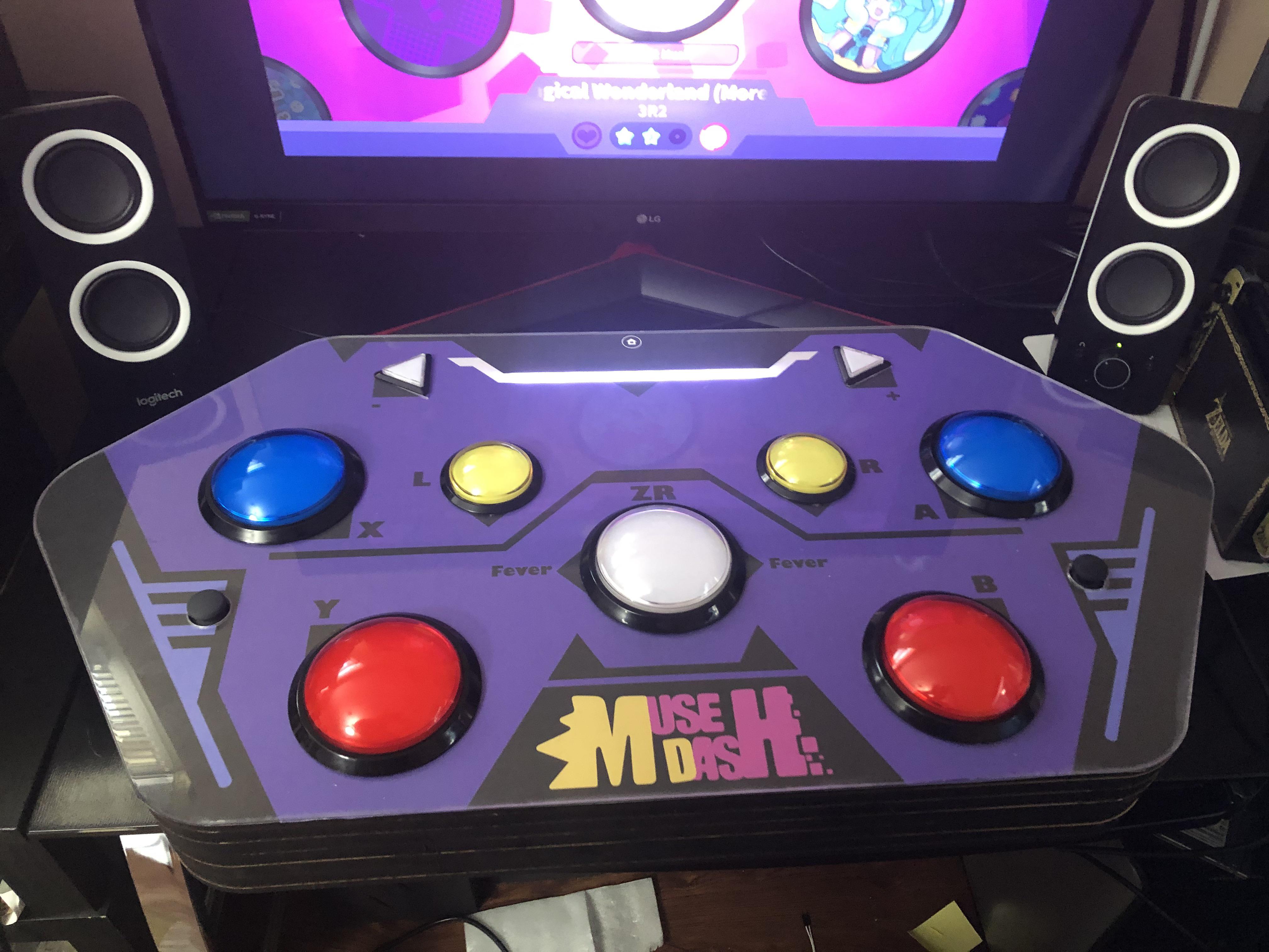 Made a muse dash controller for my switch :) : r/MuseDash